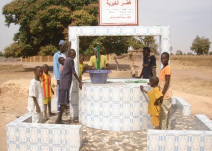 Water wells with hand pumps project